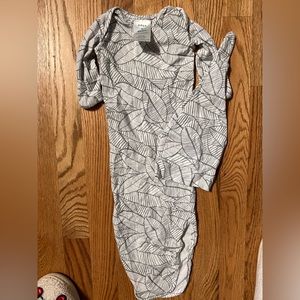 Aden + Anais baby gown